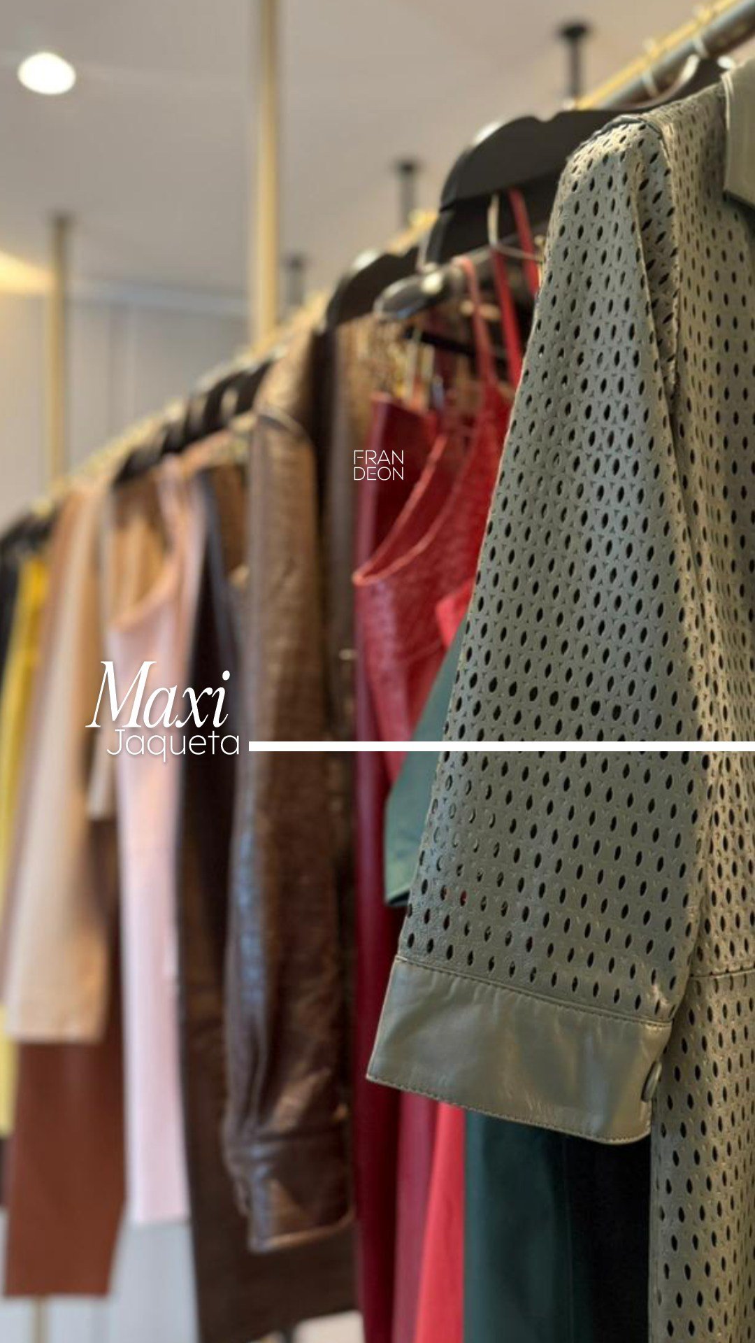 A Maxi Jaqueta é uma peça que transforma a composição com naturalidade.
Seja no croco ou no couro liso, ela traz presença, estrutura e uma elegância que se destaca sem excessos.
É daquelas escolhas que acompanham diferentes propostas e permanecem atuais justamente pela força do caimento e da construção da peça.
É sobre vestir uma peça que fala por si, com presença e elegância.
Compre no site https://frandeonleather.com.br